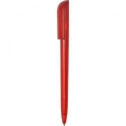 PR0006-1 Ручка с поворотным механизмом красная прозрачная